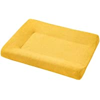 BabyCalin BBC512004 Schwammwechselmattenabdeckung- 50cm x 70cm- Senf- mehrfarbig- 1 Stück